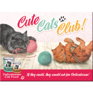 Magnet "Cute cats club!"