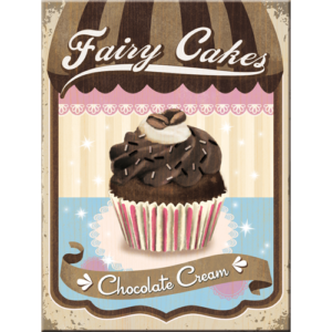 Magnet "Fairy cakes chocolate cream"