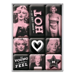 Magnet-set "Some Like it Hot, Marilyn Monroe"