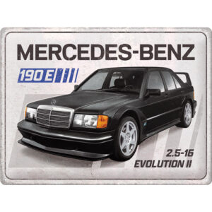 Svart Mercedes-Benz 190E