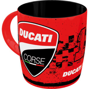 Röd mugg med Ducati