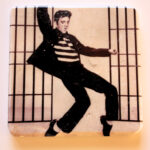 Glasunderlägg Elivs Presley