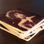 Glasunderlägg Retro Musik