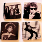 Glasunderlägg Retro Musik