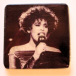 Glasunderlägg Whitney Houston