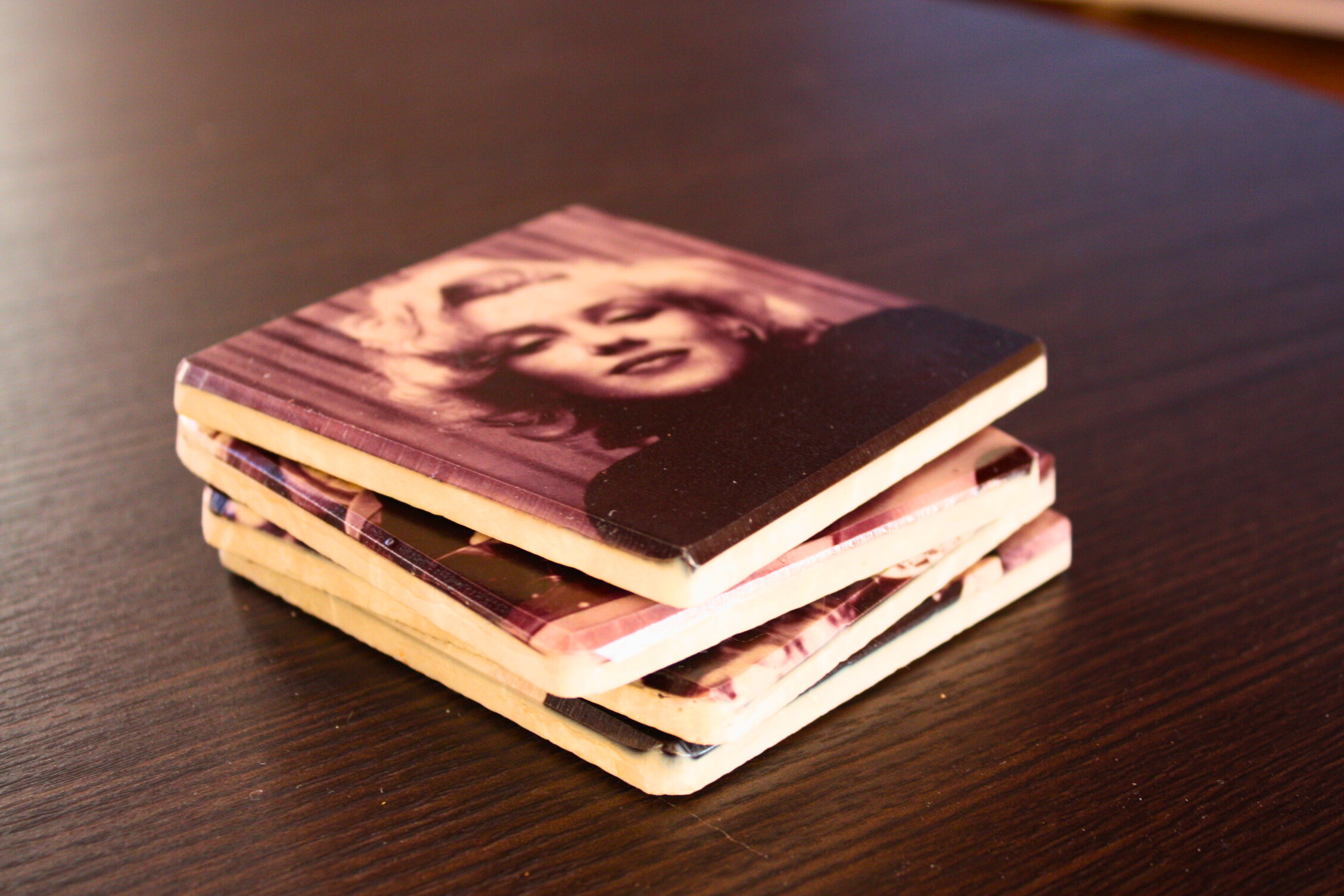 underlaggretro2 Glasunderlägg Retro motiv