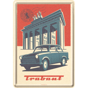 Vykort Trabant