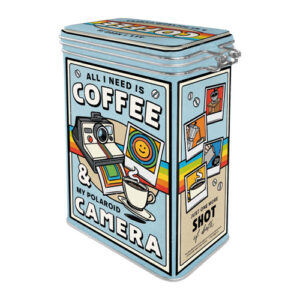 Kaffeburk med Polaroid motiv