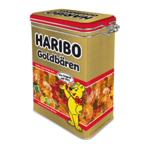Kaffeburk med Haribo björnar
